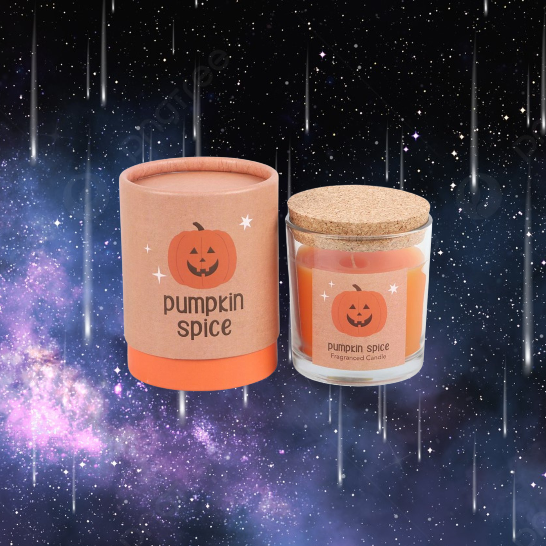 Peekaboo Pumpkin Spice Candle