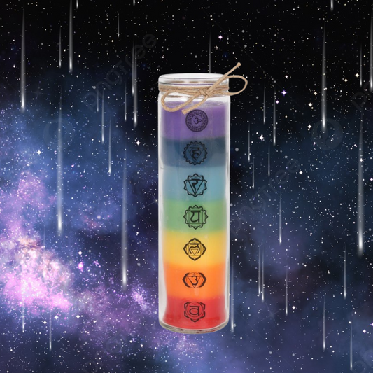 Tall Chakra Candle