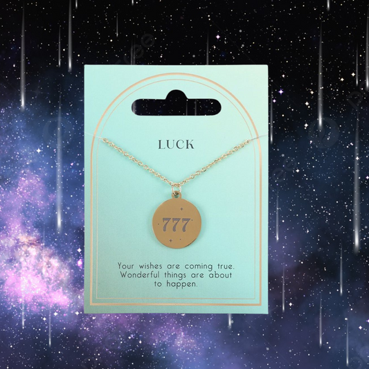 777 Angel Number Luck Necklace