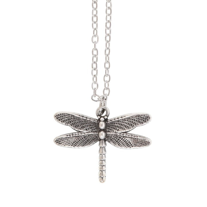 Dragonfly Necklace on Greeting Card