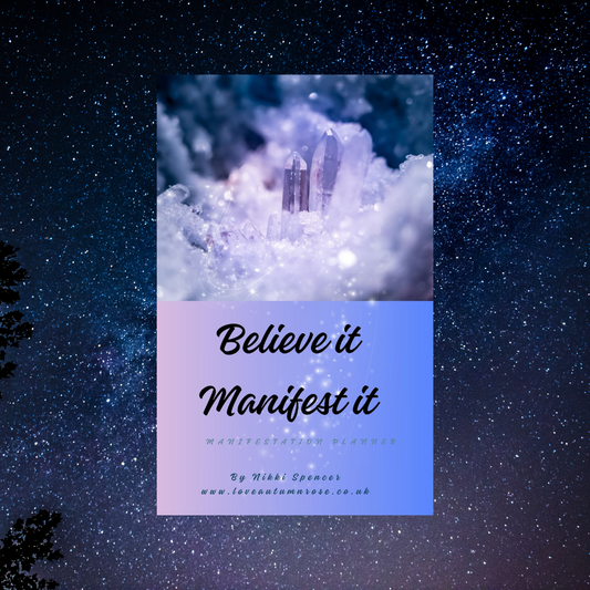 Believe it, Manifest it Planner