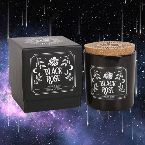 Black Rose Twilight Blush Candle