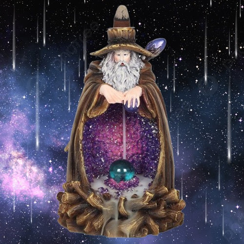 Mystical Wizard Backflow Incense Burner