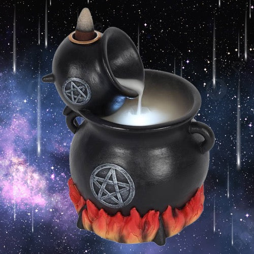 Pouring Cauldrons Backflow Incense Holder