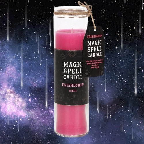 Blossom of Friendship: Spell Tube Candle