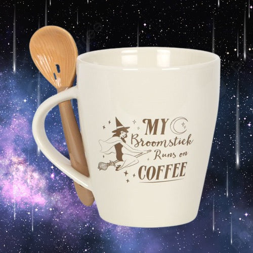 Fuel Your Magic - Broomstick Coffee Set