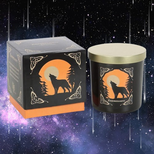 'Wolf Song' Empowerment Candle by Lisa Parker