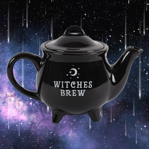 Enchanting Tea Time: Witches Brew Pot