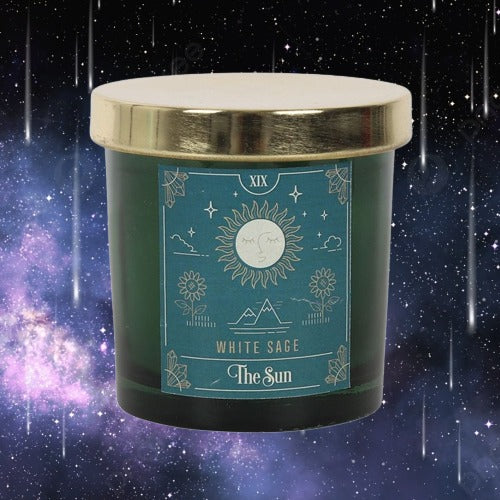 Purifying Energy: The Sun Tarot Candle