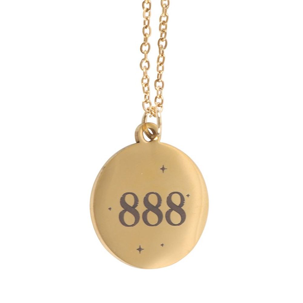 888 Angel Number Abundance Necklace