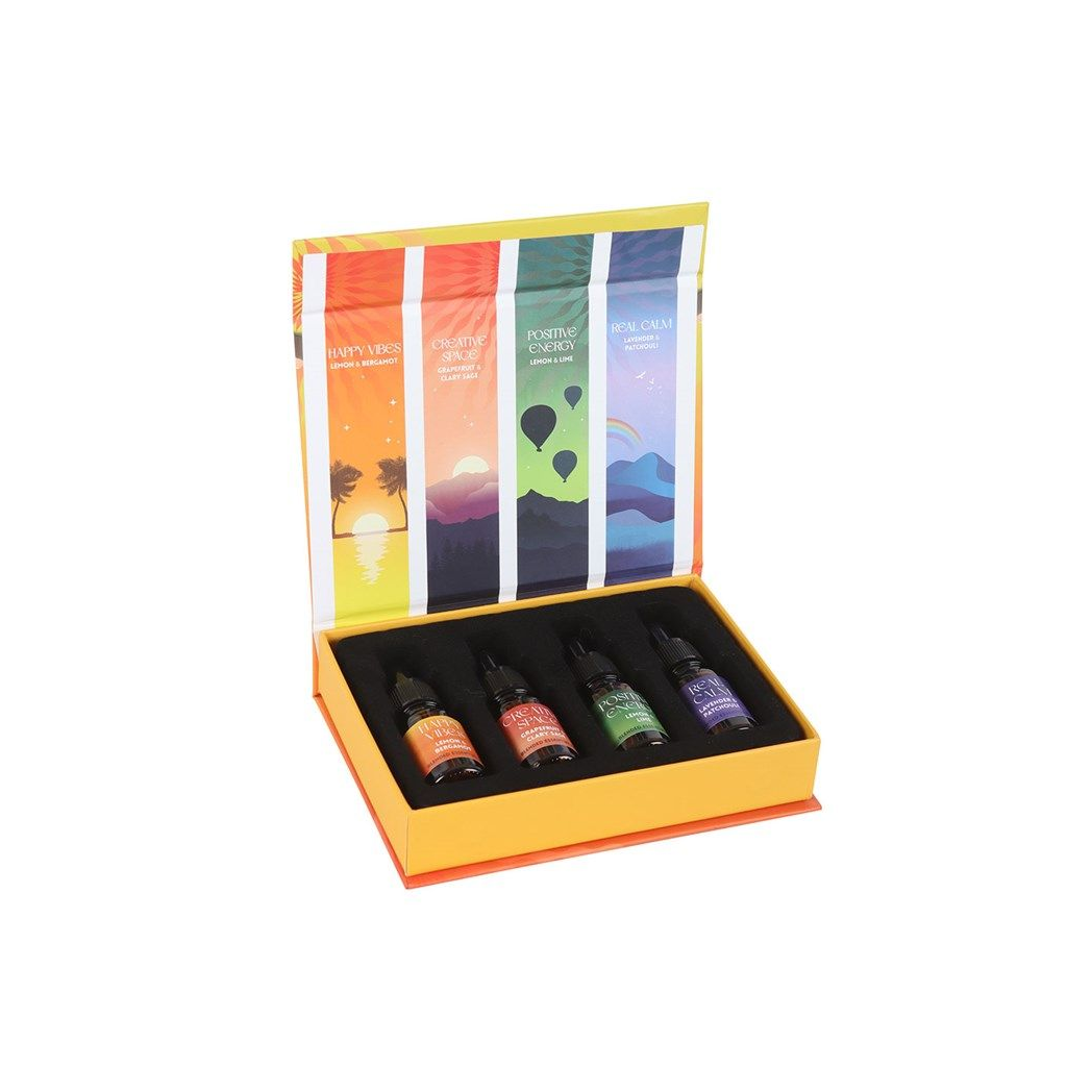 The Happy Collection Blended Essential Oil Set